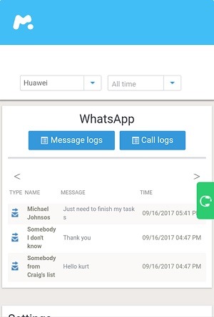 Отслеживайте чаты WhatsApp с помощью mSpy