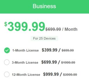 spyic business pricing ios