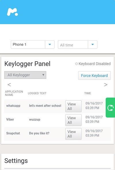 Hack WhatsApp using a Keylogger