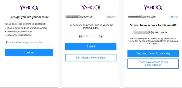 Hack Yahoo Email with Password Recovery