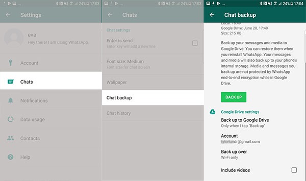 Hack WhatsApp with Google Backup-1