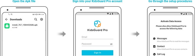 How to Get into Someone’s Snapchat Without Password Using KidsGuard Pro -3