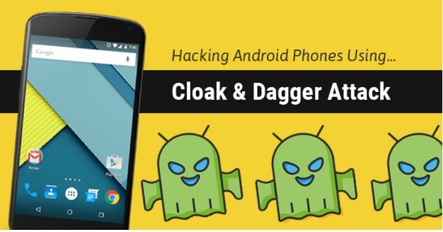 How to Hack Android Phone Remotely by Cloak & Dagger Attack