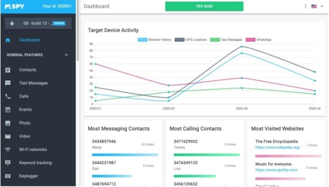 Start Android Monitoring with mSpy