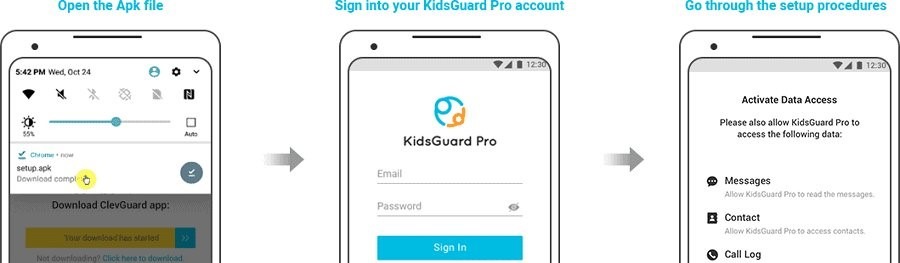 how to hack a twitter account with KidsGuard Pro -6