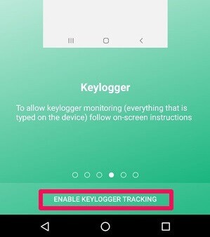 enable umobix keylogger