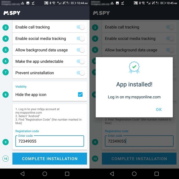 install-mspy-app